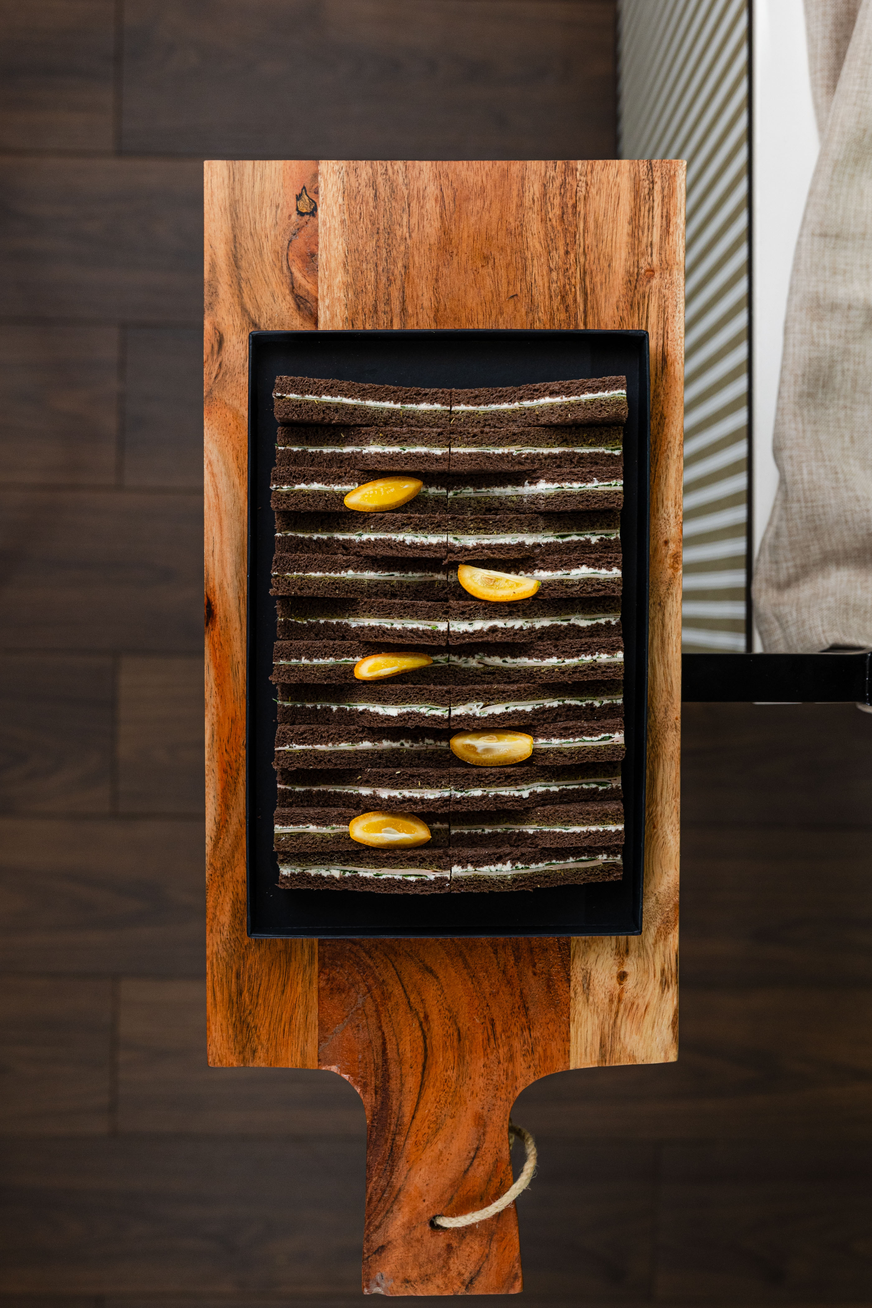 Finger sandwichs pain noir